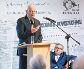 Adam Szostkiewicz i Marian Turski