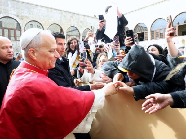 Papież Leon XIV zadebiutował w roli pielgrzyma międzynarodowego.