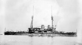 HMS Agamemnon - ostatni brytyjski pre-drednot, wszedł do służby w 1906 roku.