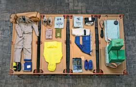 Niezbędnik nomada stworzony przez Toma Dixona we współpracy z firmą Adidas.