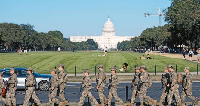 Do Waszyngtonu udało się ściągnąć ponad tysiąc gwardzistów z Luizjany, Missisipi, Karoliny Południowej i Tennessee.