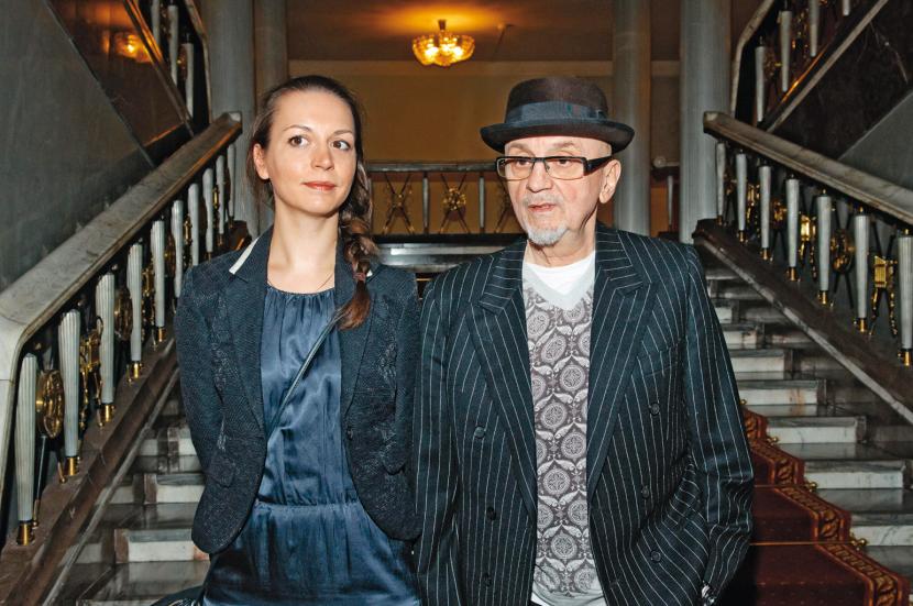 Kreator Kultury Tomasz Stańko z córką Anną.