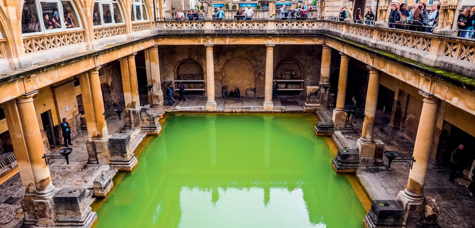 Rzymskie termy w Bath (Wielka Brytania).