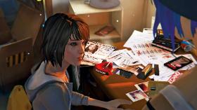 Kadr z gry „Life is Strange: True Colors” przedstawiający głównych bohaterów.