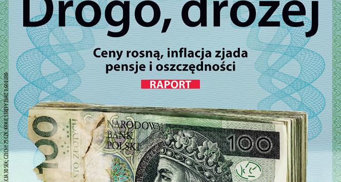 Okładka najnowszej „Polityki”