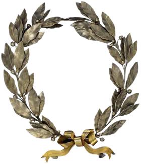 Srebrny wieniec wykonany specjalnie na obchody setnej rocznicy insurekcji w 1894 r.