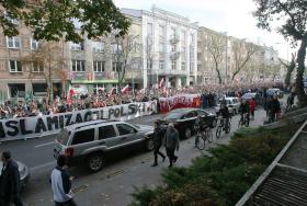 Rusza zwarta kolumna przeciwko Arabowi na Podlasiu.