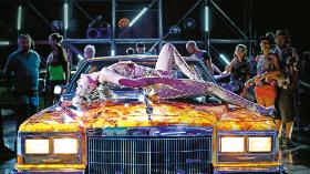 Kadr ze zwycięskiego „Tytana”.