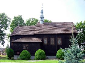 Drewniany kościół w Bodzechowie