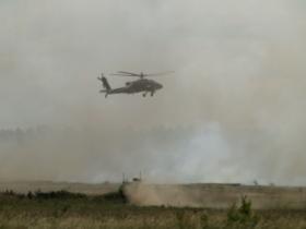 Momentami widok bardziej przypominał Pustynną Burzę niż polskie Mazury.