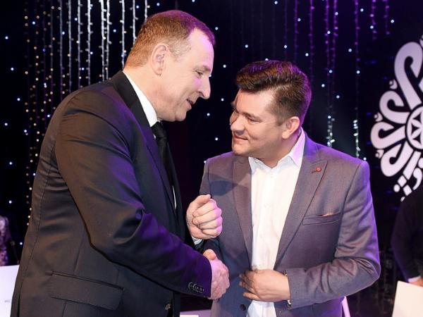 Jacek Kurski i Zenek Martyniuk przed Sylwestrem 2016