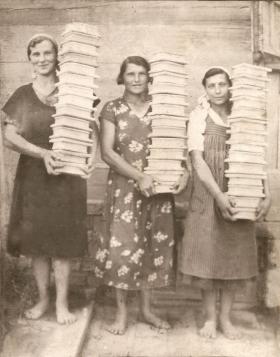 Dawne pracownie kaflarni Wajsztejnów.