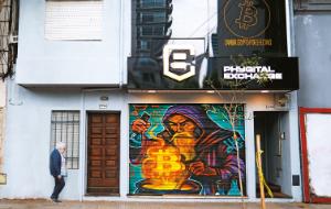 Kantor wymiany kryptowalut w Buenos Aires. Na światowych giełdach notowanych jest już ok. 20 tys. kryptowalut, z czego naprawdę liczy się około stu.