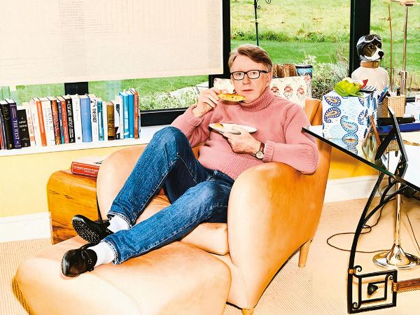 Peter Mandelson w swoim domu w Wiltshire – sesja dla magazynu „The Times”