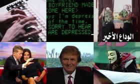 Kadry z dokumentu „HyperNormalisation”