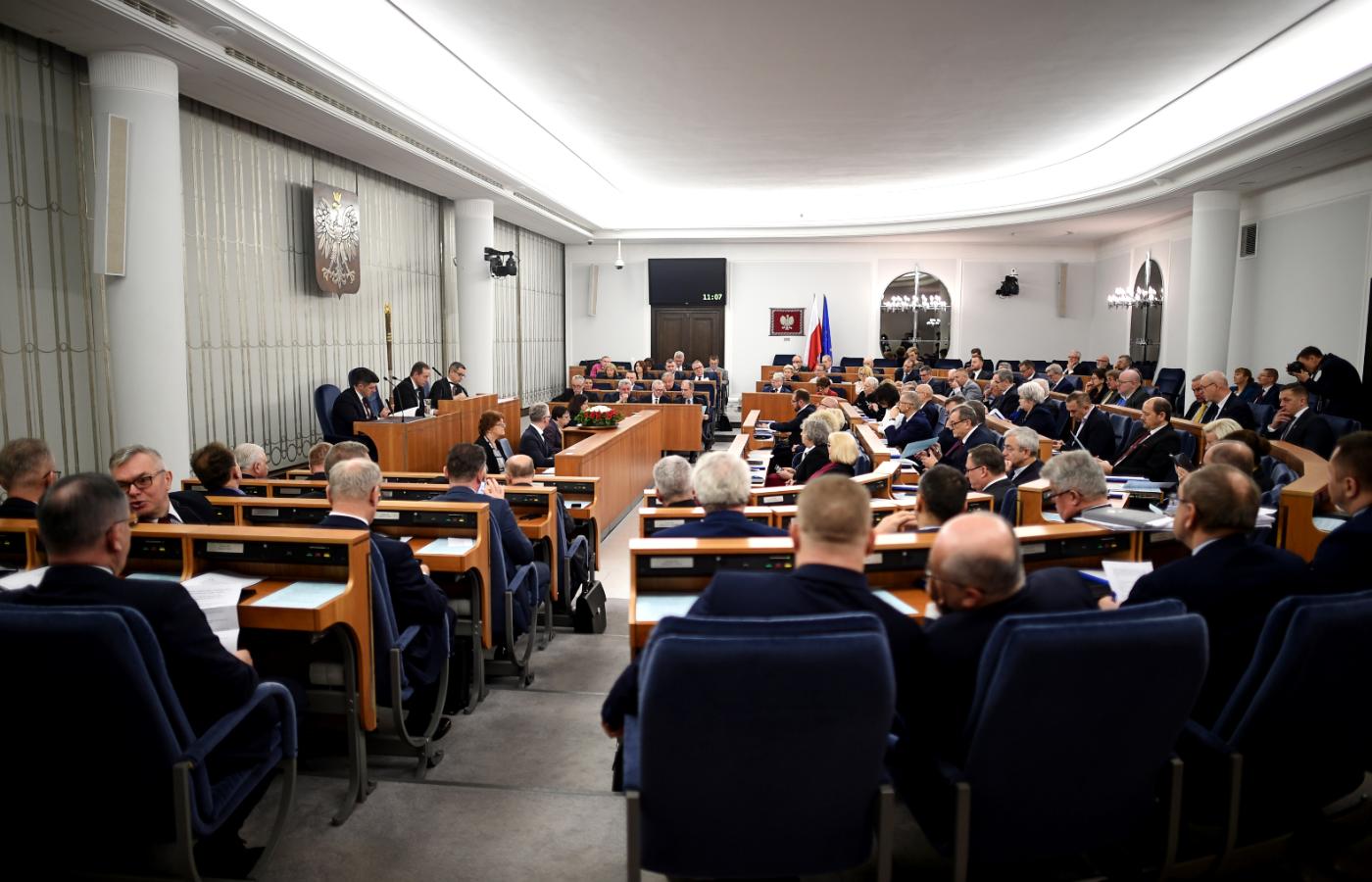 Posiedzenie Senatu w sprawie tzw. ustawy kagańcowej