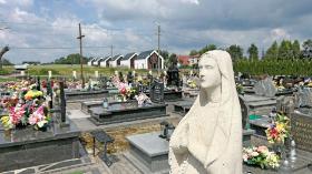 Widok na osiedle Nova Kolonia z pobliskiego cmentarza