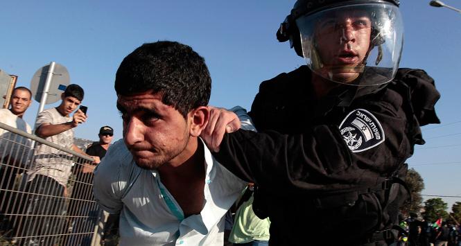 Antyrządowe protesty w izraelsko-arabskim mieście Umm el-Fahm sprowokowane planami przesiedlenia Beduinów z pustyni Negew.