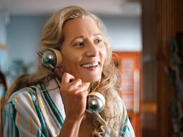 Grająca w serialu dojrzałą poetkę Magdalena Popławska.