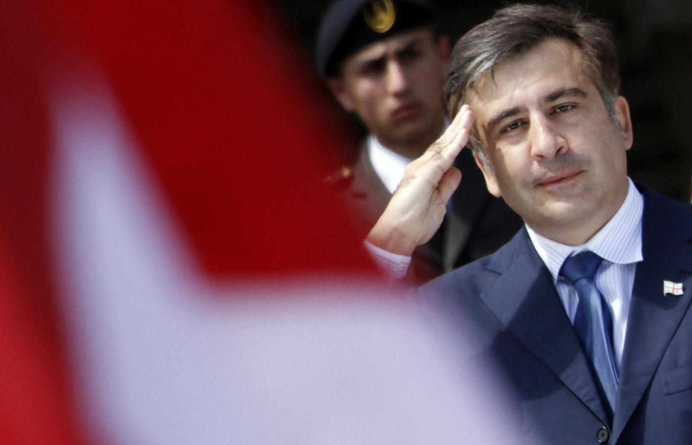 Czy Saakaszwili nieodpowiedzialnie wpakował Gruzinów w nikomu niepotrzebną wojnę? Na fot. tegoroczne obchody 20. rocznicy niepodległości.