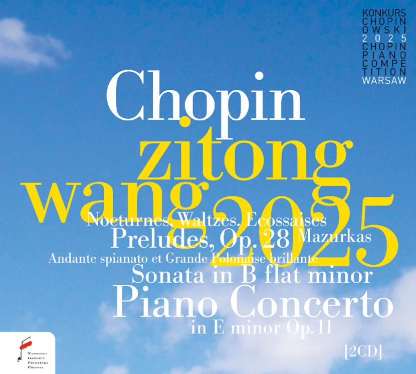 Zitong Wang, „Chopin (nagrania konkursowe, 2 CD)”