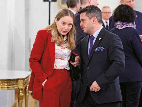 Katarzyna Pełczyńska-Nałęcz i Paweł Śliz