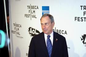 Ustępujący burmistrz N. Y. - Michael Bloomberg.