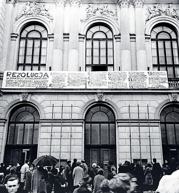 Strajk okupacyjny studentów Politechniki Warszawskiej, marzec 1968 r.