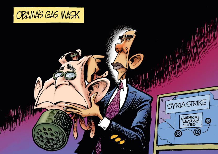 Nowa maska gazowa prezydenta. Kogo nam przypomina?