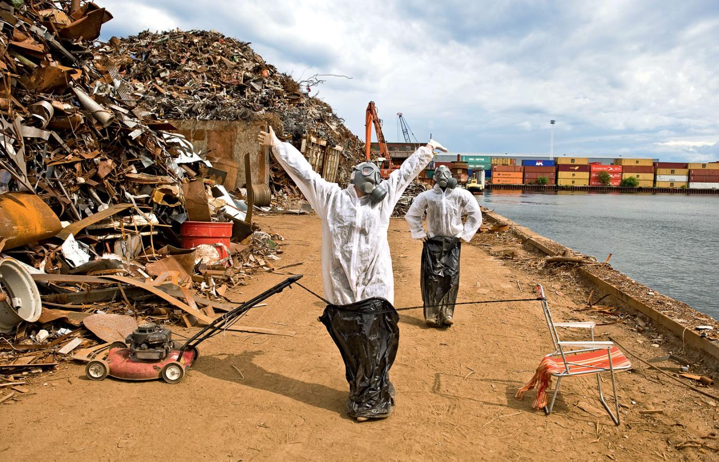Mieszkańcy Danii produkują rocznie 747 kg śmieci na osobę.
