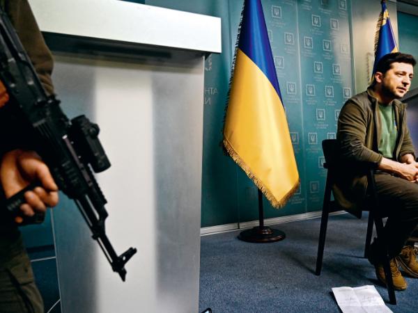 Jeśli nas, nie daj Boże, zabraknie, to Łotwa, Litwa i Estonia będą następne – oświadczył Prezydent Ukrainy Wołodymyr Zełenski.