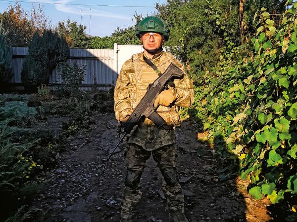 Krzysztof Flaczek w Międzynarodowym Legionie Obrony Ukrainy, 22 października 2024 r.