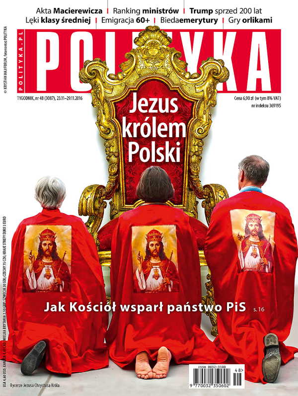 okładka - Polityka 48 2016