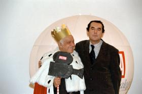 Tuzy działu Kultura POLITYKI: Zygmunt Kałużyński i Zdzisław Pietrasik.