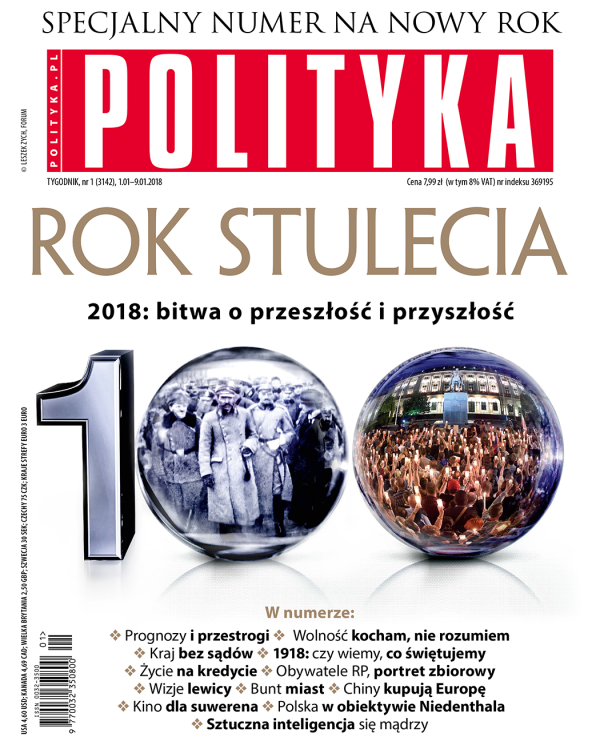 okładka - Polityka 01 2018