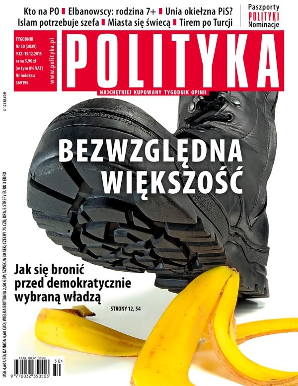 okładka - Polityka 50 2015