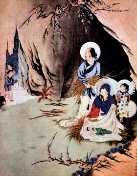 Narodzenie Jezusa, ilustracja z 1930 r.