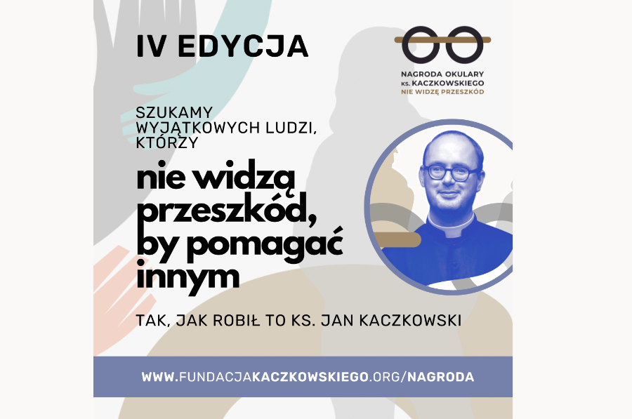 Ruszyły zgłoszenia kandydatów do nagrody „Okulary ks. Kaczkowskiego.