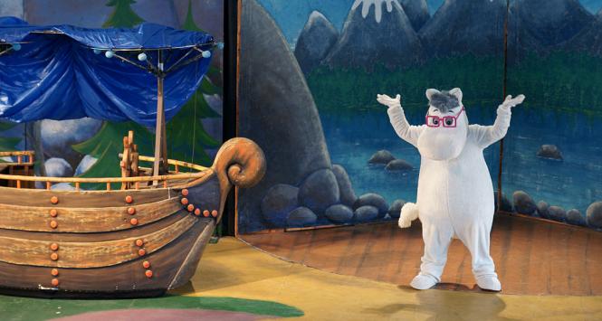 Muminki na scenie Teatru Emma w fińskim Naantali