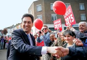 Przywódca Labour Party Ed Miliband.