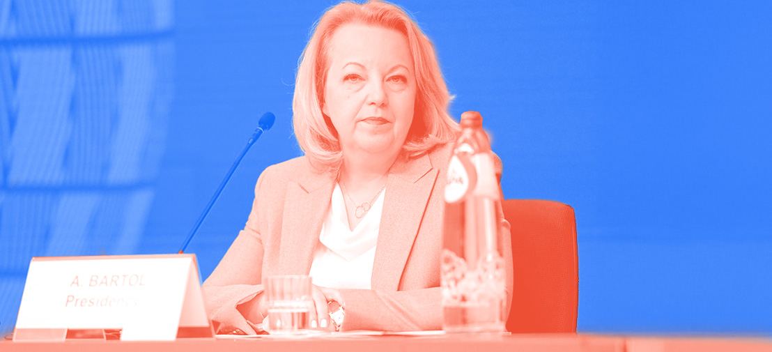Agnieszka Bartol pushed SAFE through without ministers.